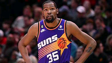 A SETBACKA: Kevin Durant, the Phoenix Suns power forward, will miss the Suns' game against the Los Angeles Lakers on October 7.