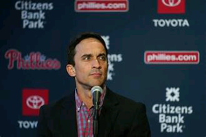 A MASSIVE SETBACKA: The Philadelphia Phillies general manager Samuel Babson Fuld officially declared his resignation as the Phillies manager.